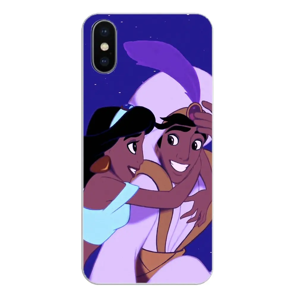 Soft TPU Phone Cover Aladdin Jasmine Princess Tattoo Girl Alice Ariel For LG G7 Q6 Q7 Q8 Q9 V30 X Power 2 3 OnePlus 3T 5T 6T |