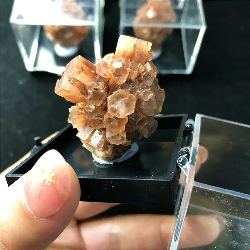 

1 коробка Природный арагонит Кристалл кластер нерегулярный шероховатый минеральный образец подарки природные камни и минералы