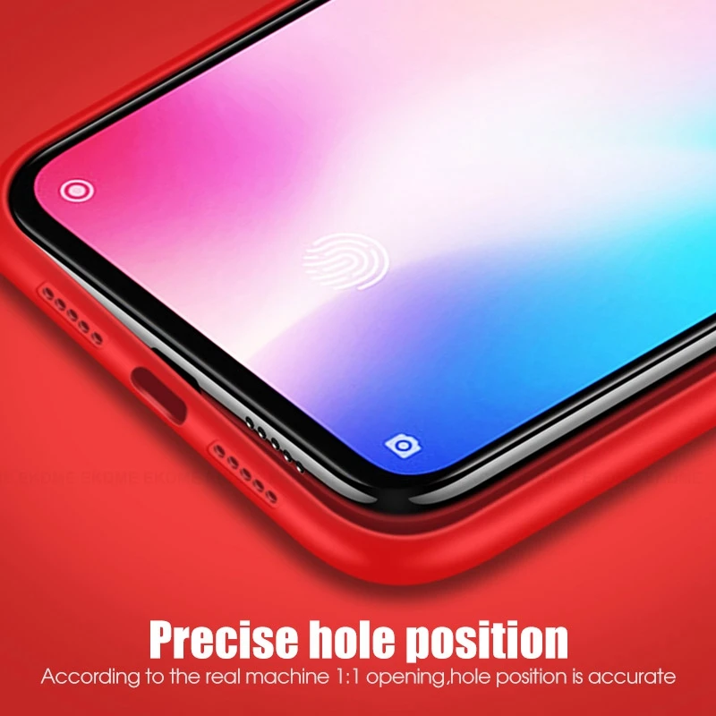 For Xiaomi Mi8 Lite Mi A2 6X Mi9 Mi9 SE CC9 Pro CC9E A3 Silicone Liquid Soft Case For Redmi 7 K20 Pro Note 6 7 8 Pro 8T 8 8A