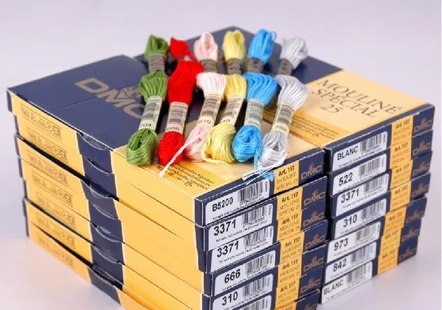 

Original French DMC Floss Embroidery Floss Thread Yarn / Cross Stitch Floss Yarn Thread