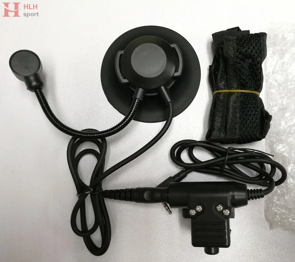 Стандартный разъем микрофон тактическая гарнитура II с Kenwood PTT Walkies Talkie Военная