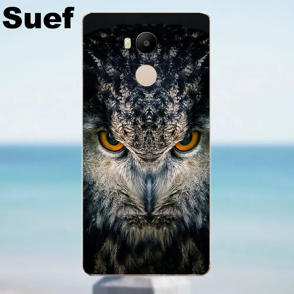 Suef Мягкий защитный чехол из ТПУ с милой веселой совой для Xiaomi Redmi 4 3 3S Pro Mi3 Mi4 Mi4i Mi4C