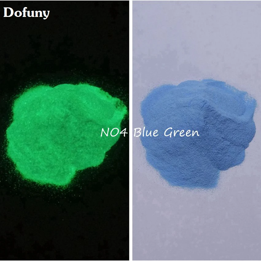 1 лот = 10 грамм светящийся порошок фотолюминесцентный в темноте пигмент синий