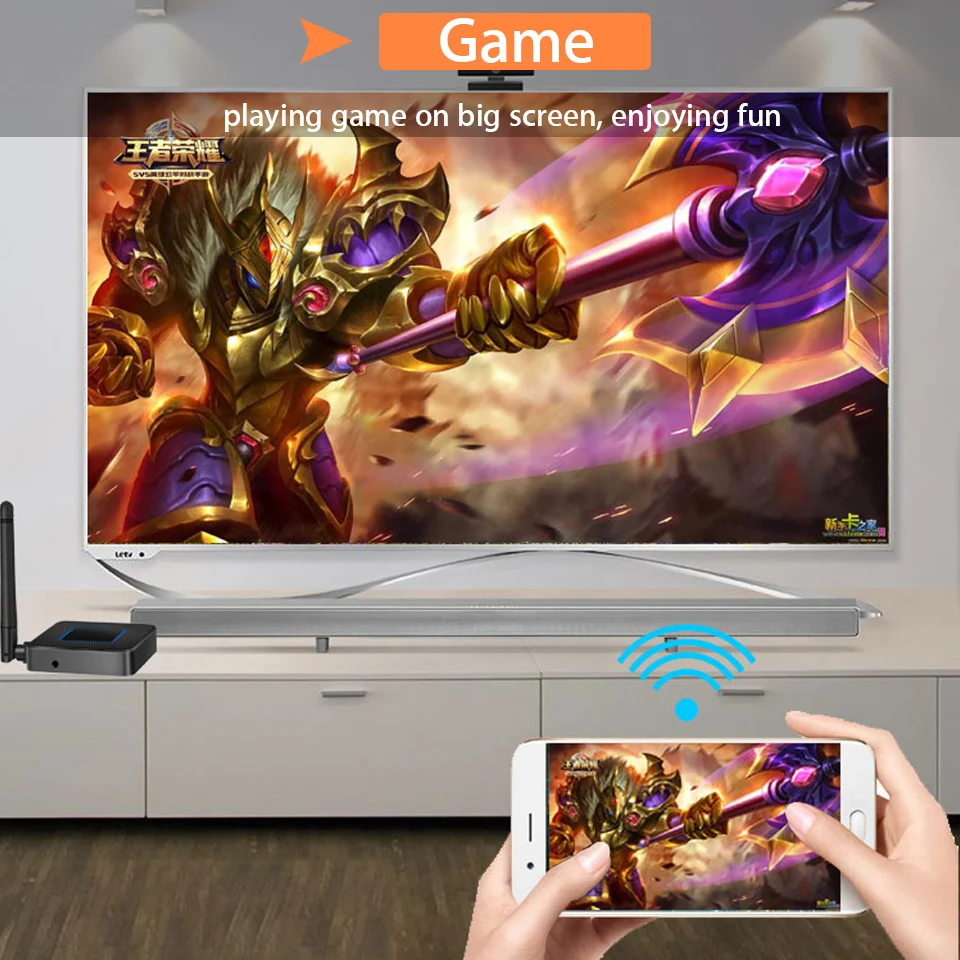 Беспроводной HDMI адаптер Wifi Дисплей приемник HDTV для Iphone Ipad Samsung Micro USB type C мобильный телефон планшет Miracast TV