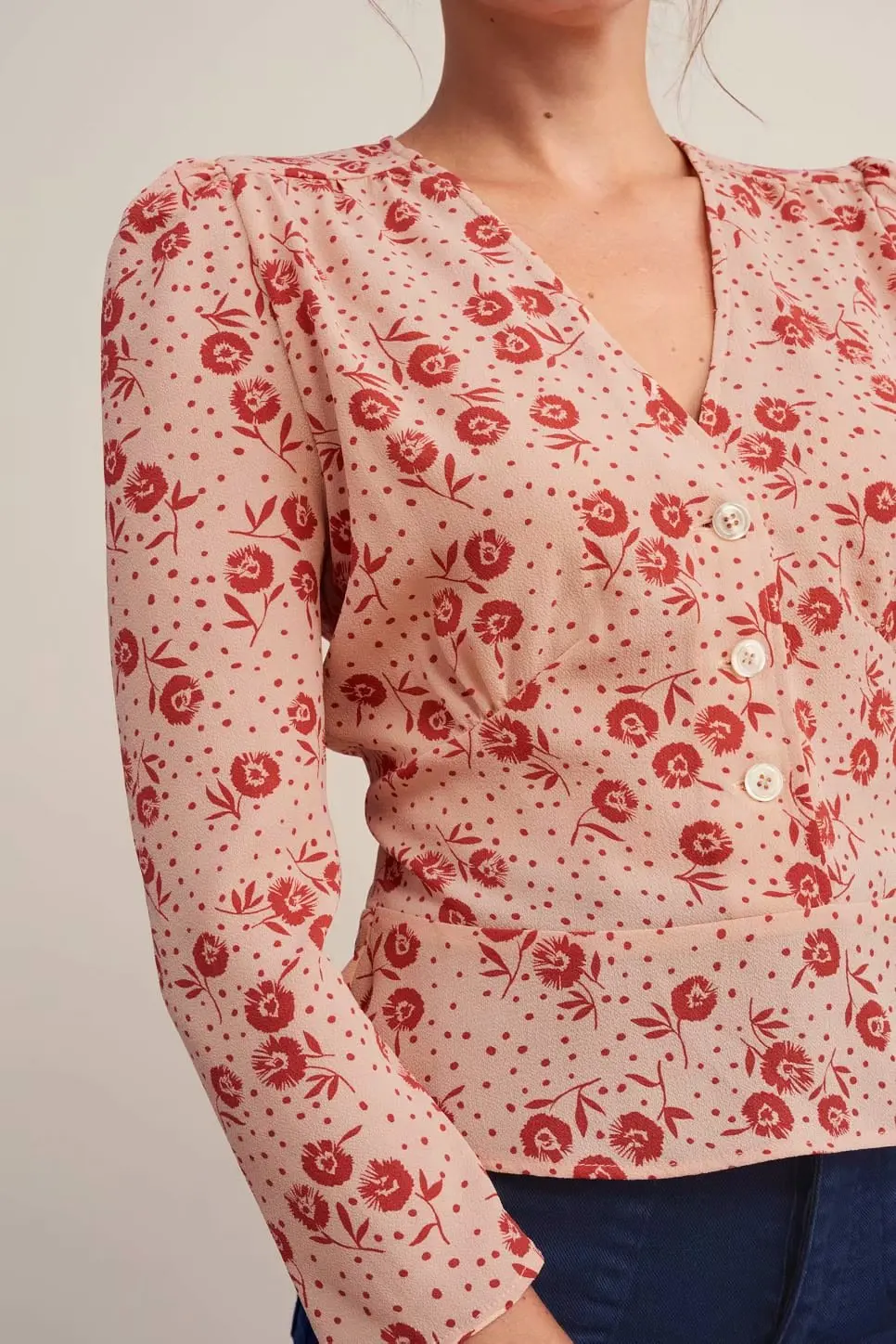 Женские блузки с принтом za повседневные оборками Blusas Feminina лето 2019|Рубашки| |