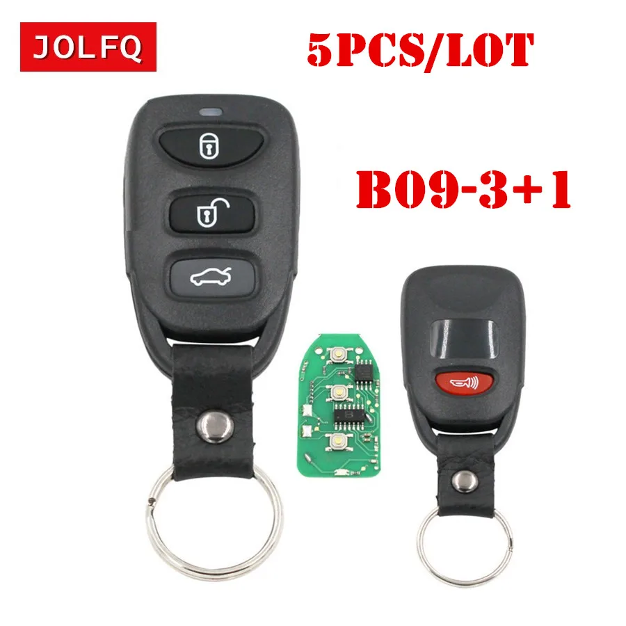 5 шт./лот KD B09 KD900 URG200 дистанционного Управление 3 + 1 кнопки ключа для KEYDIY 4