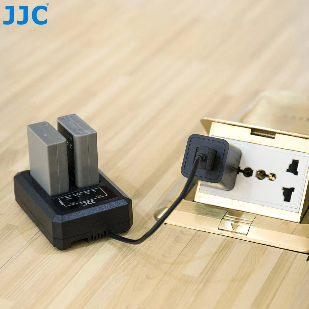 JJC двойное зарядное устройство для камер для Olympus BLN-1 JJC B-BLN1 USB порт с удлинителем 2,5 часов время зарядки