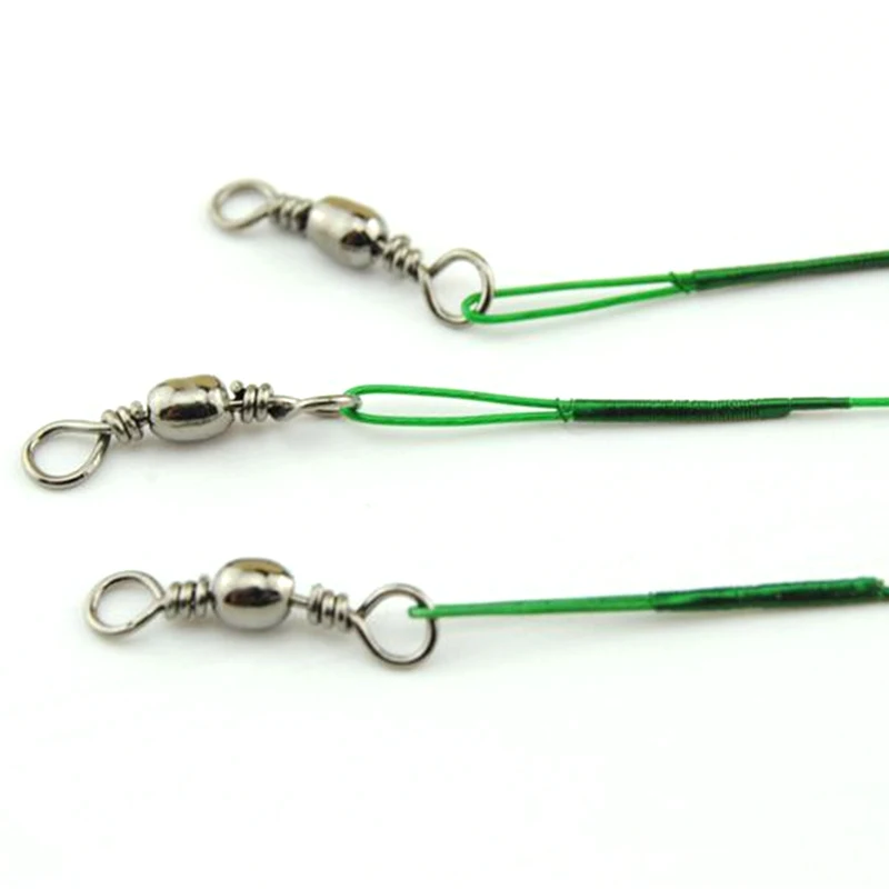 Поводок из стальной проволоки 100 шт./лот поводок нескользящей рыболовной лески Olta