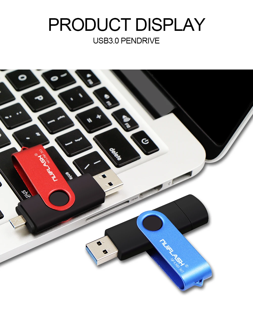 Цветной флеш-накопитель 16 ГБ 3,0 USB OTG 4 ГБ 8 ГБ металлический usb флеш-накопитель 32 Гб 64 ГБ флеш-накопитель usb для телефонов/планшетов