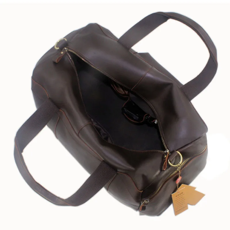 BOLEKE винтажная сумка для багажа мужские дорожные сумки bolsa de viagem grande couro masculina crazy