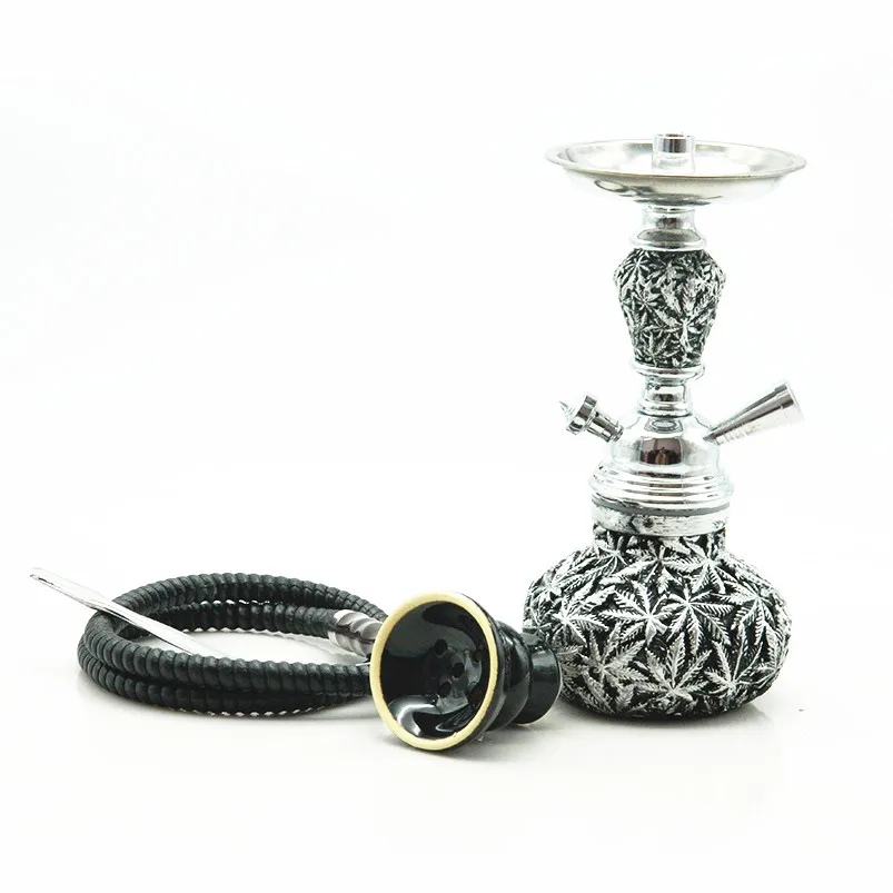 Прочный черный металлический табачный кальян 1 шт. трубка для курения травяной