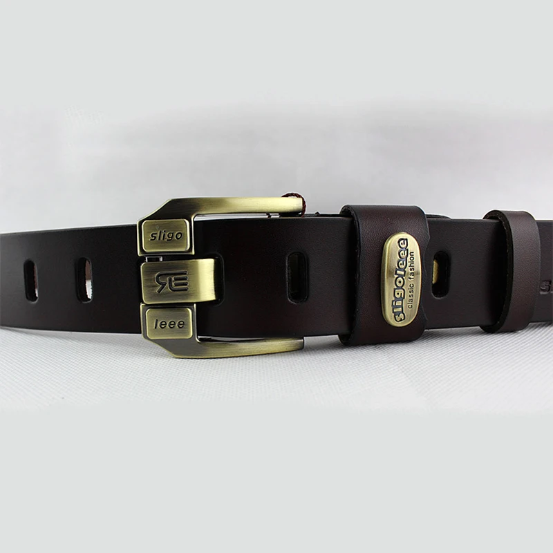 BISI GORO винтажный мужской ремень из коровьей кожи ceinture homme cuir настоящая широкая