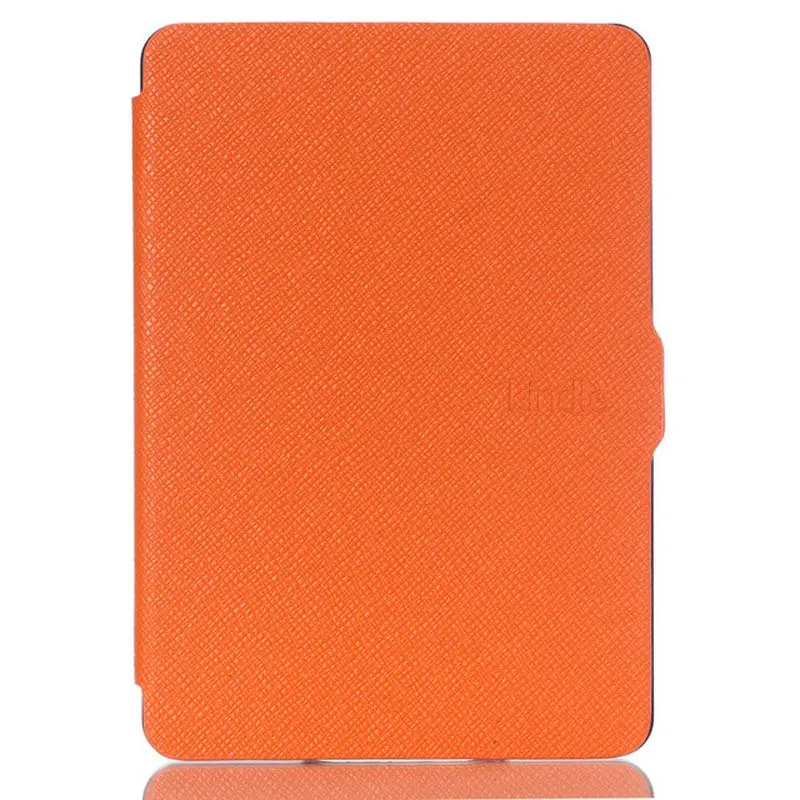 orange Ультратонкий чехол для сна для Amazon Kindle paper белый 1 2 3 6 дюймов чехол для Kindle paper белый 1 2 3 чехол для планшета+ пленка+ ручка - Цвет: orange