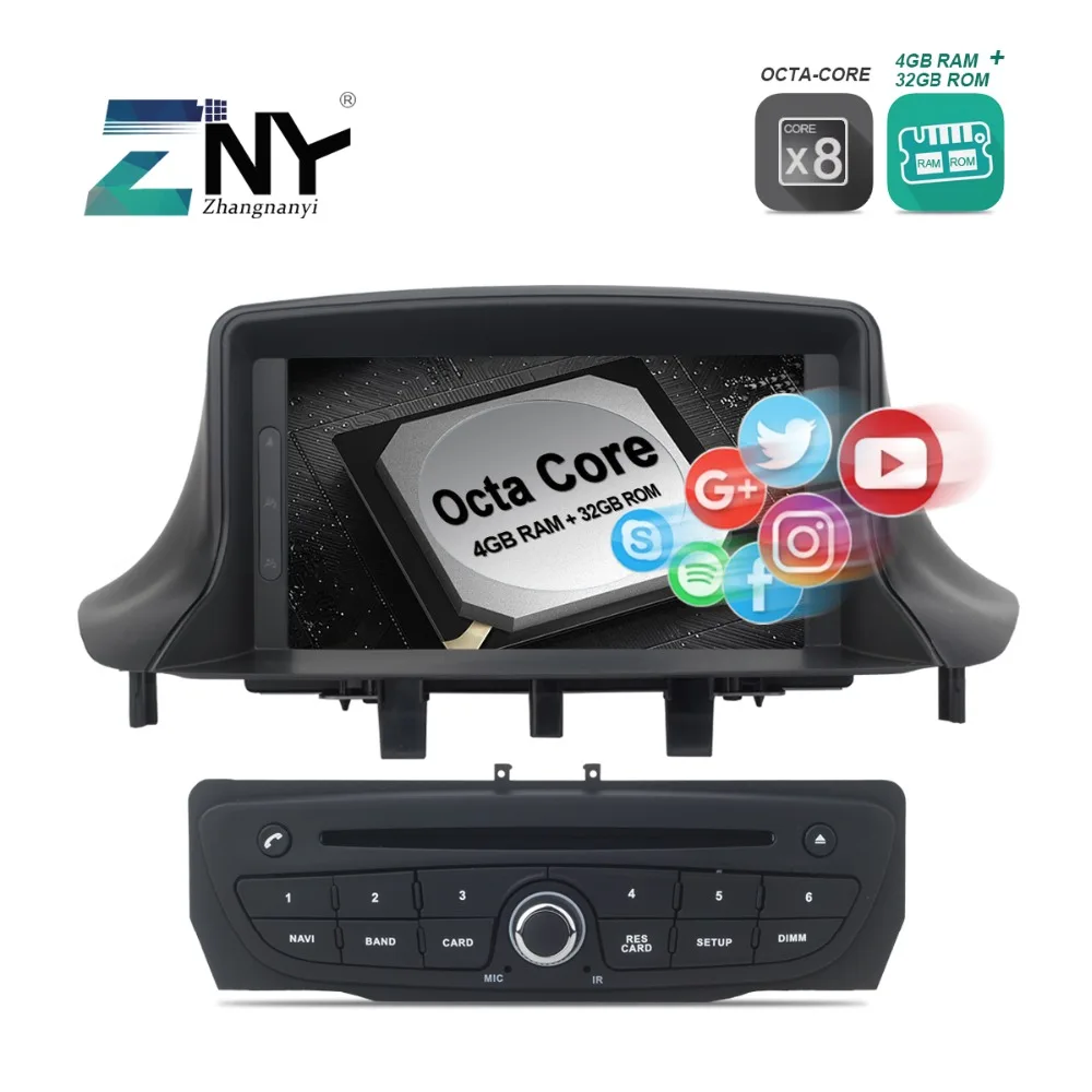 7 &quotHD Android аудиомагнитолы автомобильные видео для Renault Megane 3 2009 2010 2011 2012 2013 2014 2015
