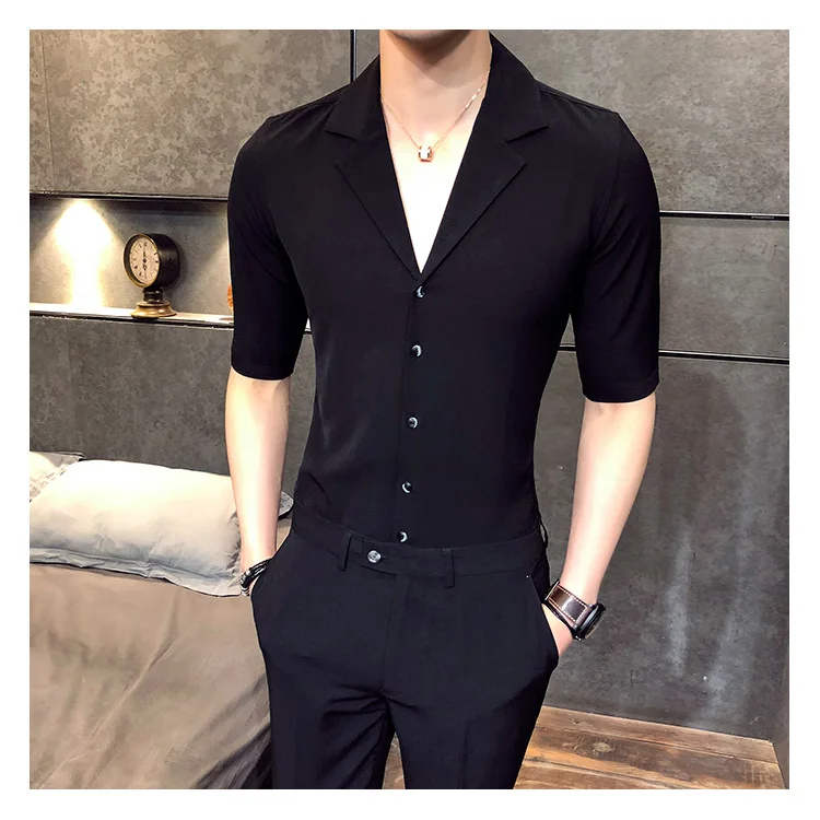 2 шт. комплект мужские рубашки и брюки Британский Стиль Camisa социальный Slim Fit рубашки мужская одежда синий Gomlek корейский Костюмы