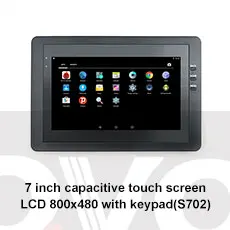RealQvol FriendlyARM S702 7 дюймов емкостный сенсорный экран lcd 800x480 с клавиатурой для TINY6410 MINI6410 TINY210 MINI210S NanoPi