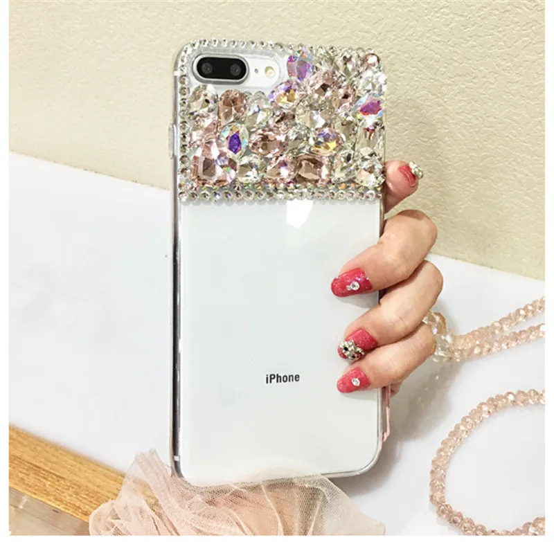 XSMYiss для Samsung j5 j7 j4 j6 j8 A5 A7 A9 A8 A6 PLUS 2017 2018 A80 роскошное украшение с прозрачными