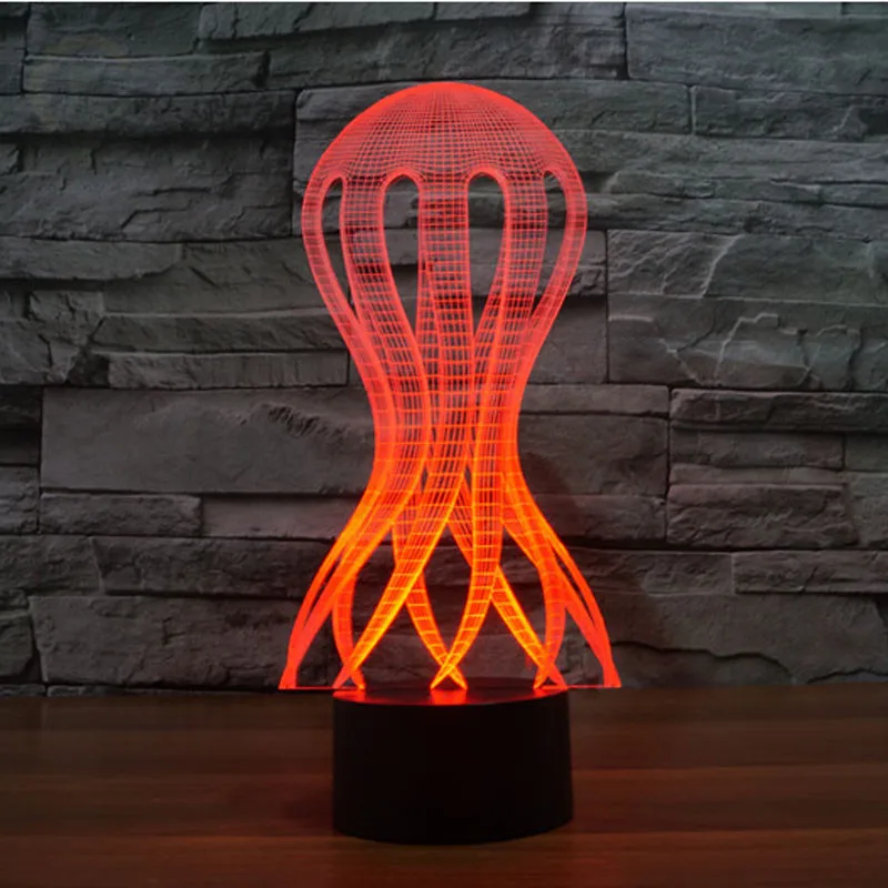 Креативный 3D ночной Светильник Стразы новые подарки на день Святого Валентина