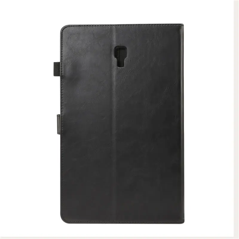 Роскошный чехол для samsung Galaxy Tab A A2, 10,5 дюймов, T590, T595, T597, SM-T595 чехол, чехол для планшета из искусственной кожи, чехол-подставка+ пленка+ ручка