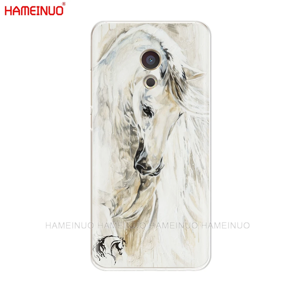 HAMEINUO Конь Арт крышка чехол для телефона для Meizu M6 M5 M5S M2 M3 M3S MX4 MX5 MX6 PRO 6 5 U10 U20 note plus - Цвет: 90740