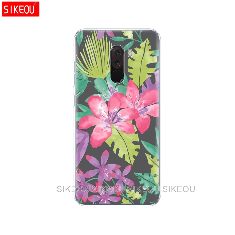 33733 Мягкий силиконовый чехол для Xiaomi Pocophone F1 Xiaomi Poco F1 чехол s Мягкий ТПУ чехол для телефона Xiaomi Pocophone F1 Global F 1 милый - Цвет: 33733