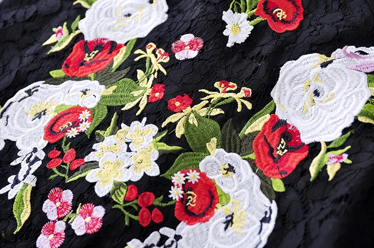 Летнее платье 2017 элегантные Женское Европейский Дизайн Звезда же пункт