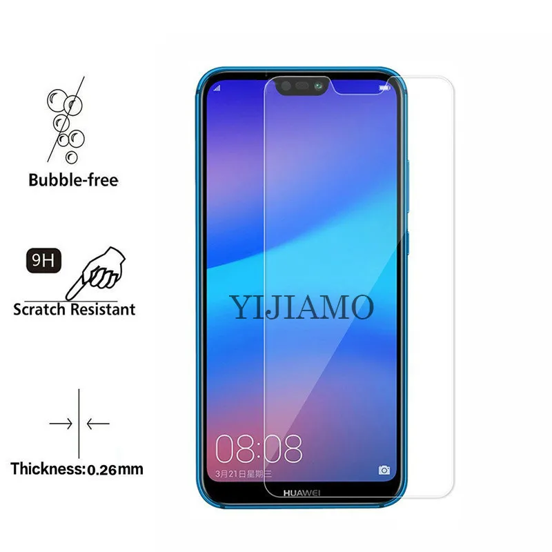 Закаленное стекло 2.5D для Huawei P20 Lite защитная пленка 9H P20Lite защитное 5 84 дюйма