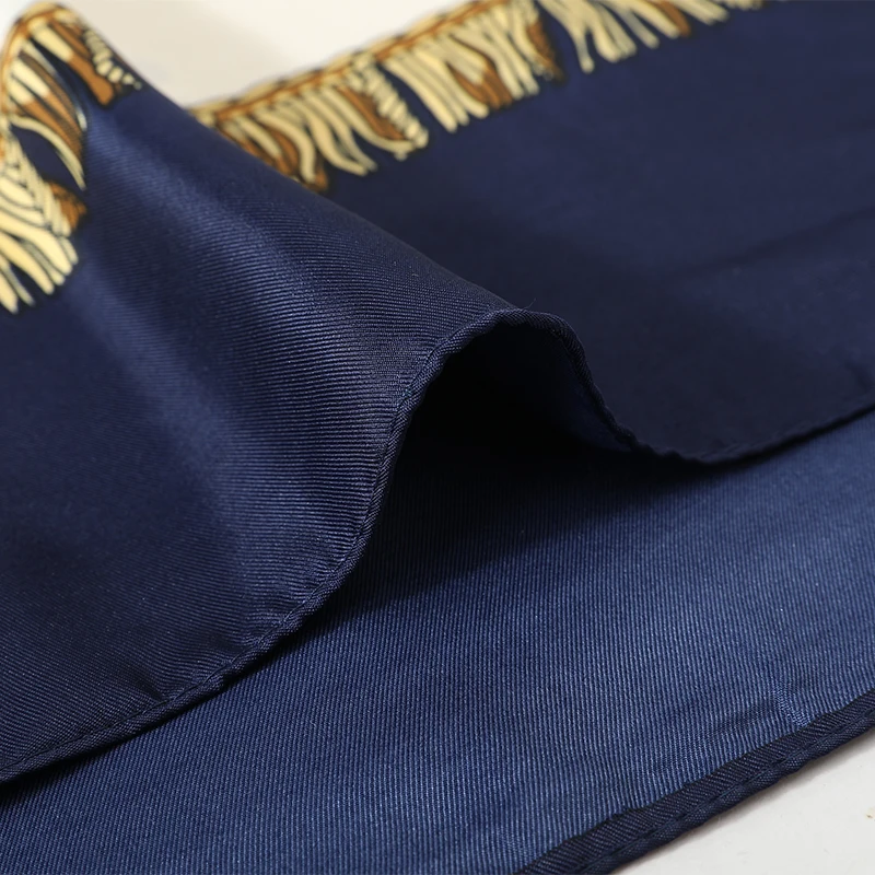 

[FEILEDIS]2019 Brand bandana women silk scarf luxury scarves for ladies shawls big size handkerchief on the head AS0504
