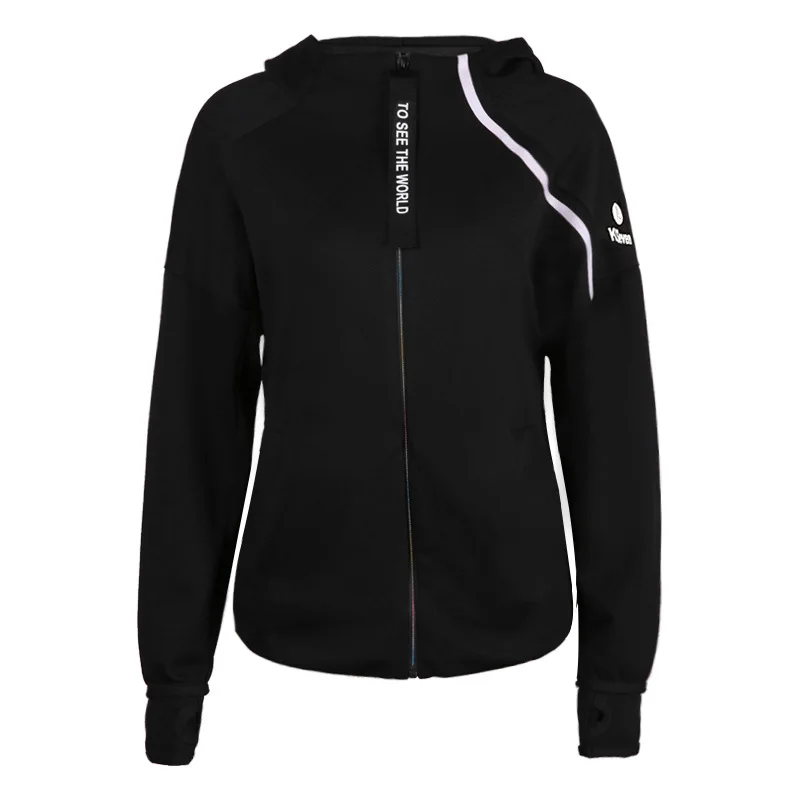 Voobuyla 2019 Spring Zipper Running Jacket Women Hooded Fitness Coat Long Sleeve Sport Yoga With Pocket Sportswear | Спорт и