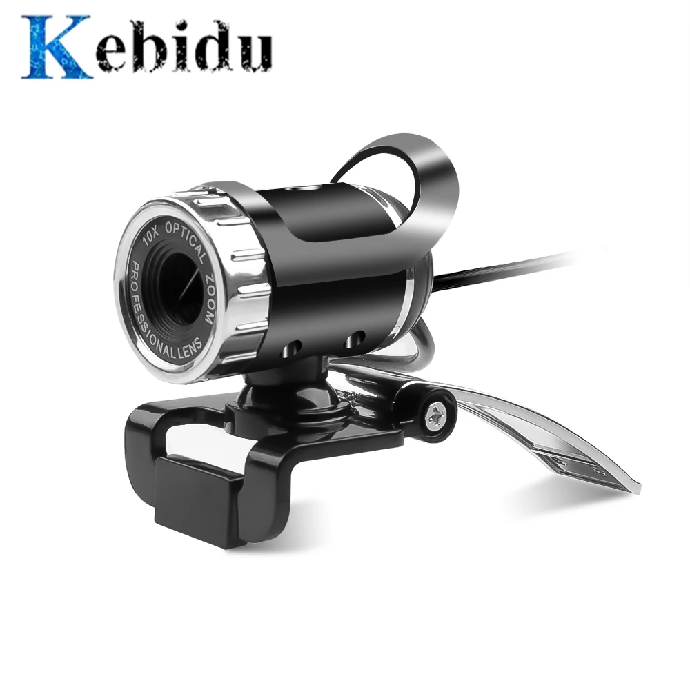 Профессиональная веб-камера Kebidu USB 30 м мегапиксельная стильная вращающаяся HD с