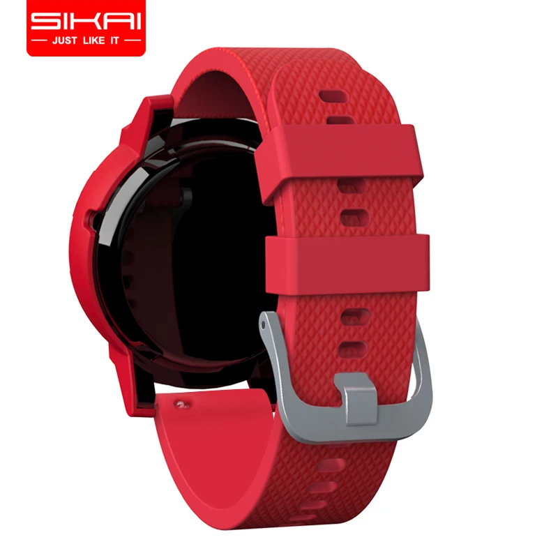 Универсальный сменный Браслет SIKAI 20 мм для Huami Aamazfit bip Band Ticwatch E силиконовый