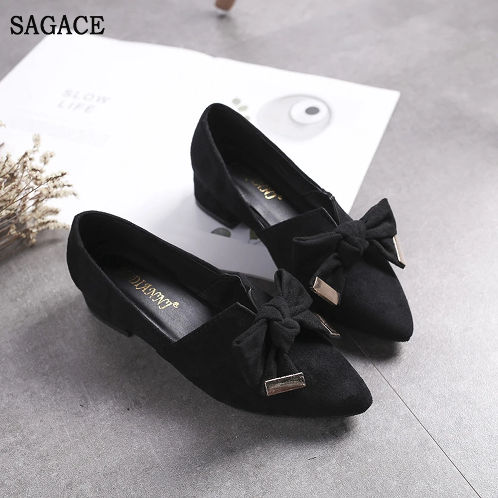 Туфли SAGACE женские на низком квадратном каблуке ретро этнический стиль