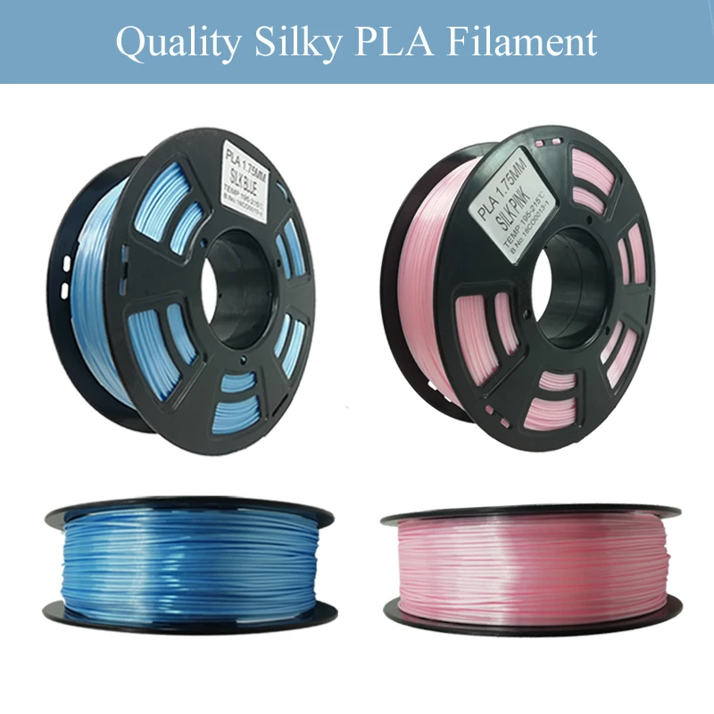 3D Printer Silky PLA Filament Marble Nylon Carbon Fiber 1kg/Roll 1.75mm Material for printer pen PETG | Компьютеры и офис