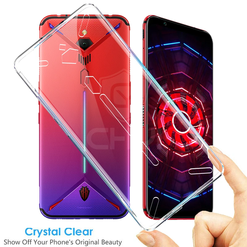 chyi case for ZTE nubia Red Magic 3 clear transparent soft back cover protective coque mars |