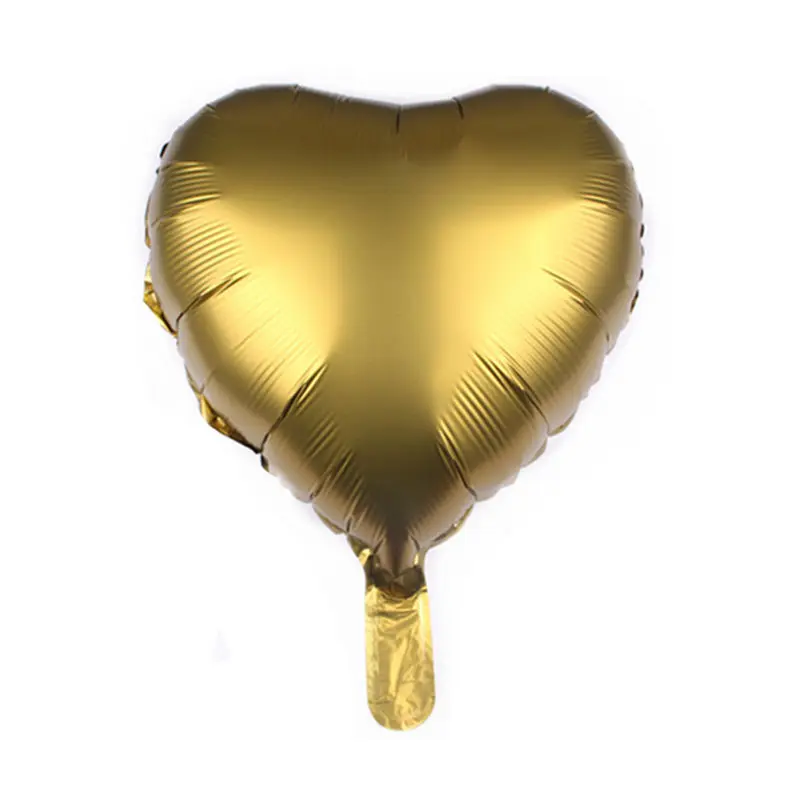 Figure balloon GOGO paity Новинка 18-дюймовые металлик Цвет Сердце-образный алюминиевые воздушные шары для вечерние свадебные декоративные шары оптом - Цвет: Figure balloon