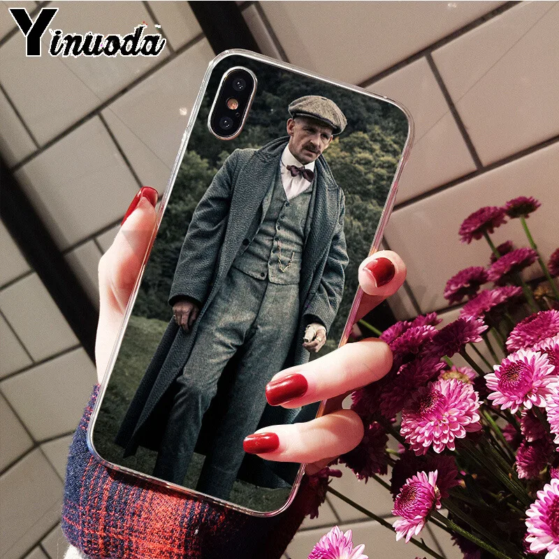 Yinuoda Peaky bliners TPU Мягкий силиконовый чехол для телефона чехол для iphone 8 7 6 6S Plus 5 5S SE XR X XS MAX Coque Shell