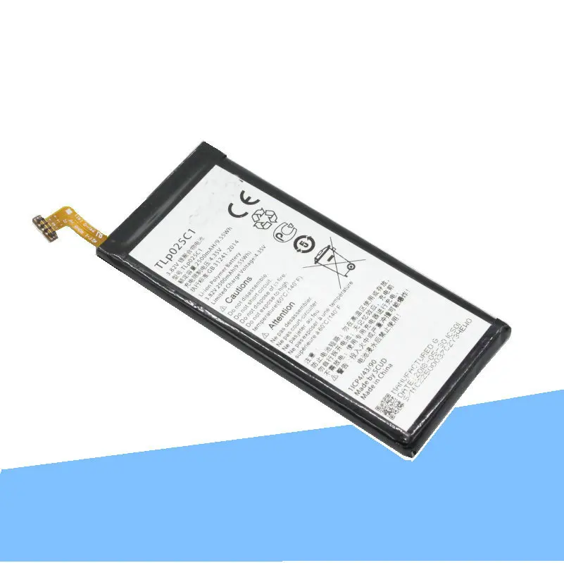 ISkyamS 5 шт. 2500 мА/ч TLP025C2 / TLP025C1 Замена Батарея для Alcatel One Touch POP 4 Plus + OT-5056D 5056D 5056A 5056W |