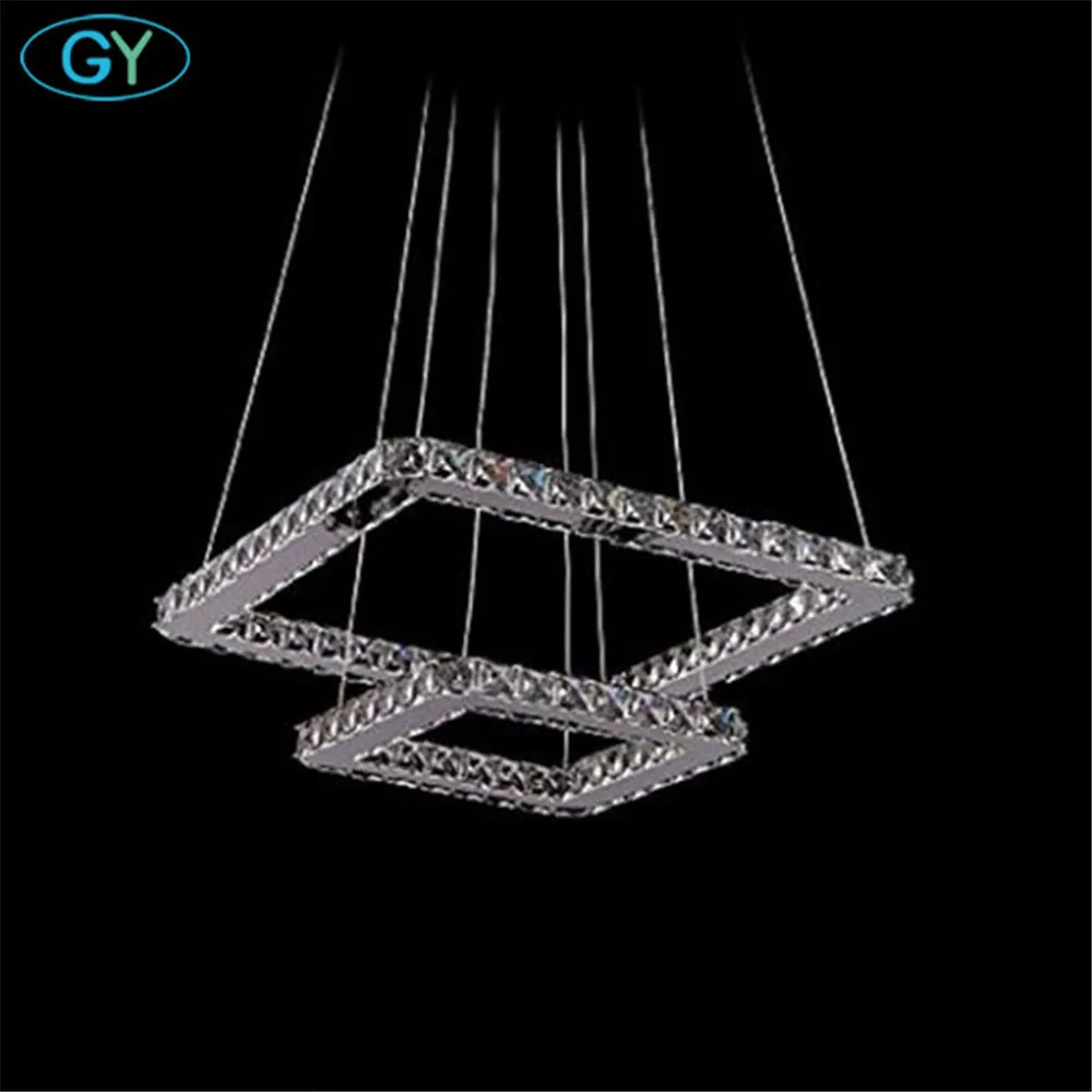 AC100 240V Высокое качество LED Хрустальные подвесные светильники современный