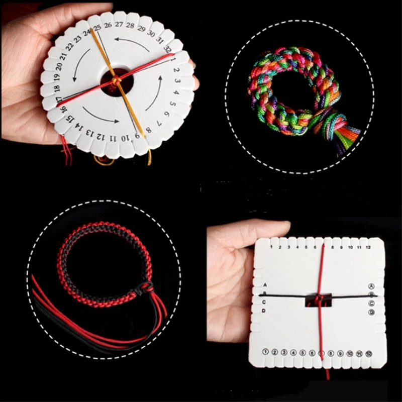 8 сезонов Круглый круглый квадратный браслет из пенопласта белый колье китайский