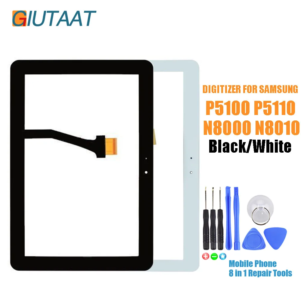 10 1 ''Замена для Samsung Galaxy Tab 2 GT P5100 P5110 N8000 Сенсорная панель дигитайзер сборка