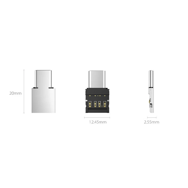 FFFAS USB 3,1 тип-c OTG кабель адаптер маленький мобильный телефон игры Тип C OTG конвертер для huawei P10 Xiaomi 6 Macbook samsung