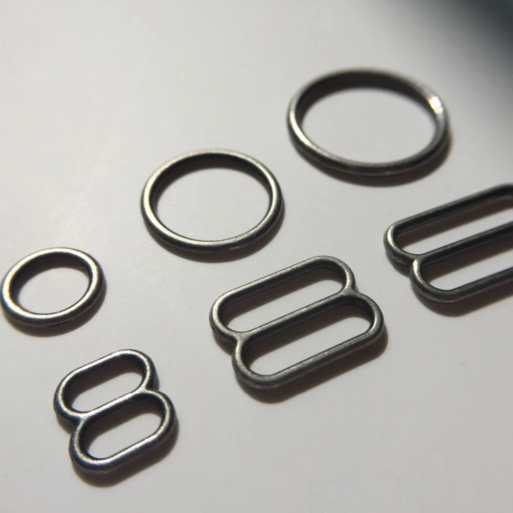 Бесплатная доставка бюстгальтер 100 шт./лот металлические цветные кольца и