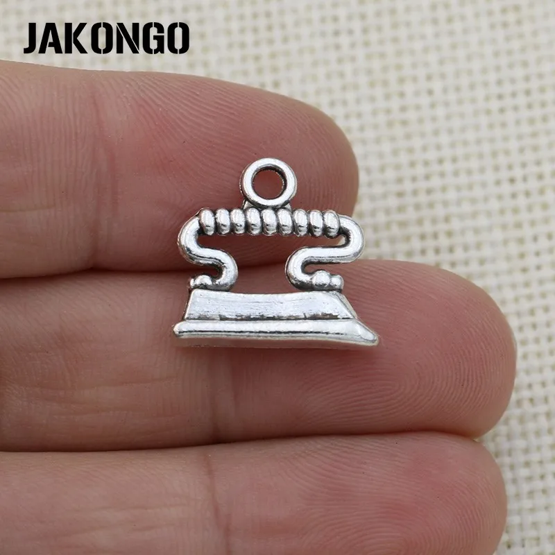 JAKONGO тибетская Посеребренная Железная Подвеска для изготовления ювелирных