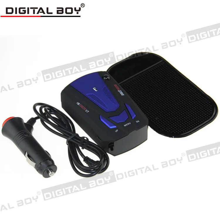 2015 Новый автомобильный радарный антирадар Россия / Англия 16 Бренд 1.5" LED дисплей X K NK Ku Ka Скорость Лазер включен.