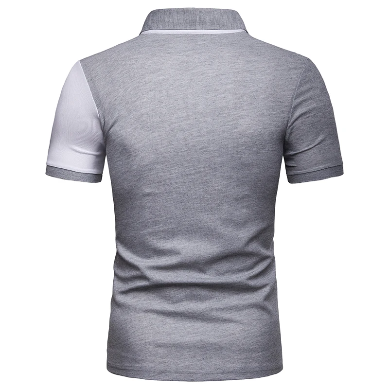 Covrlge Мужская Летняя мода Camisa рубашки поло высокого качества с коротким рукавом Мужская s рубашка поло бренды дышащие брендовые футболки MTP117