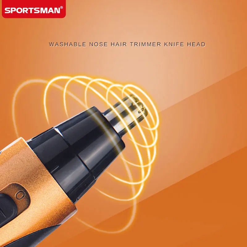 4 в 1 Водонепроницаемый машинка для стрижки волос носу Перезаряжаемые Триммеры