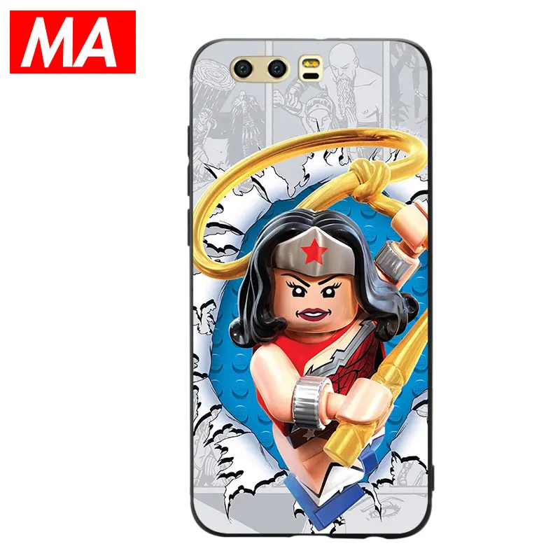 MA LEGO Лига Справедливости чехол для телефона Huawei p20 P10 P9 Lite Pro Чехлы ультратонкий TPU