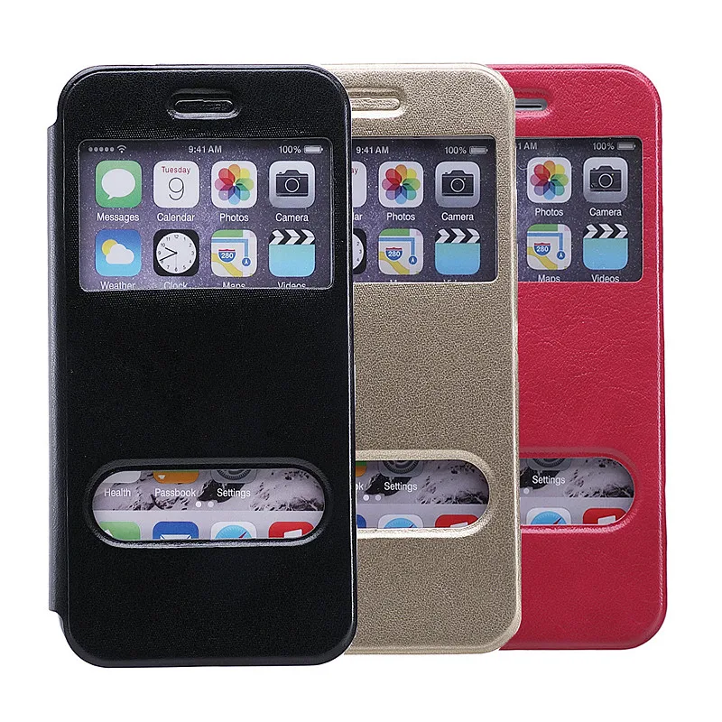 Мода PU кожаный бумажник флип Coque Чехол чехол для Apple iPhone 7 Plus Роскошные с стенд