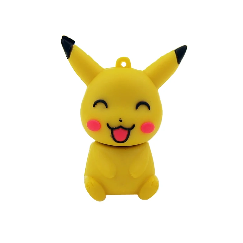 pikachu 1 Pokemon 4 ГБ 8 ГБ флеш-накопитель USB флеш-накопитель 16 Гб Пикачу USB Флешка 32 Гб 64 Гб 128 МБ Флешка персональный подарок u-диск подарок - Цвет: pikachu 1
