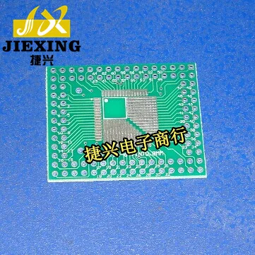 QFP / FQFP / TQFP / LQFP / 32/44/64 0,8 мм pin patch to dip2.54 мм pitch